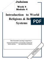 IWRBS Q1 Mod4 Judaism