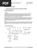 Lift Control SLC4 Information For The Expert I Subranges of The Main Card of Central Unit - AZE0