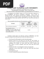 UG - Direct Admission 2019 - Phase II - Notification