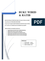 Buku Wirid Dan Ratib