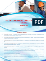 Curso Ley de Seguridad y Salud en El Trabajo