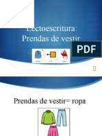 PRENDAS DE VESTIR