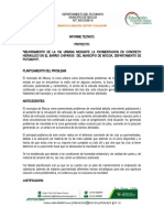 Documento Tecnico Barrio Los Chiparos