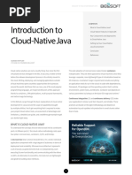 Refcard 349 Introduction To Cloud Native Java 2021