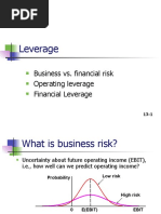 Operating and Financial Leverage