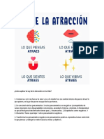 Cómo Aplicar La Ley de La Atracción en Tu Vida