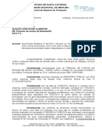 Denuncia Ao MPSC Referente Ao Transporte Urbano Do Municipio