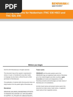 Wiring Diagrams For Heidenhain iTNC 530 HSCI and TNC 620, 640