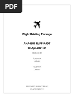 Flight Briefing Package: Release #1