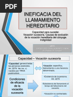 2 Ineficacia Del Llamamiento Hereditario y Der Opcion