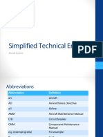 Simplified Technical English - Aircraft Systems