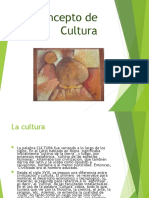 Concepto de Cultura