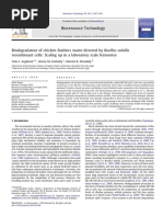 Biodegradation of Chicken Feathers Waste Directed by Bacillus Subtilis