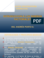 Diseños Factoriales