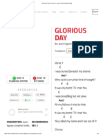 Glorious Day - Chords + Lyrics