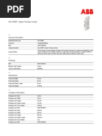 S2C-S/H6R - Signal / Auxiliary Contact