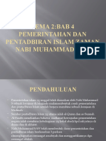 Bab 4-Pemerintahan Dan Pentadbiran Islam Zaman Nabi Muhamma