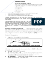 Kinematics of Planar Mechanisms