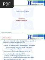 Refractory Inspection: Prepared by Integrity Engineering