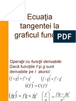 Interpretarea Geometrica A Derivatei 1