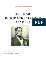 Informe Biográfico de San Martín