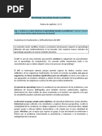 Metodología Aprendizaje Basado en Problemas - Síntesis