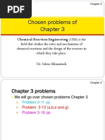 Chosen Problems of Chapter 3-Questions