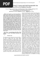 Development of Dual PV System With Field Programmable Gate Array (FPGA) For Multilevel Inverters