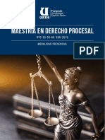 Maestria Derecho Procesal 2020