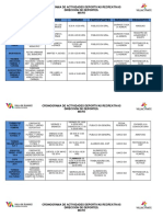 Reporte Mensual de Mayo Deportes