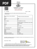 Government of Kerala: Caste Certificate