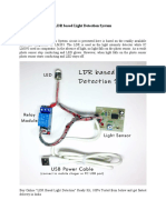 LDR Based Light Detection System