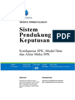 Modul 5 Sistem Pendukung Keputusan