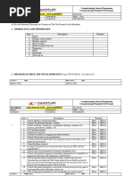 Commissioning Service Department Commissioning Standard Test Formats Description: Functional Test - Bus Earthing