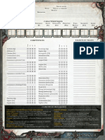 Black Crusade Character Sheet FR