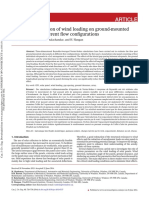 Article: Numerical Simulation of Wind Loading On Ground-Mounted Solar Panels at Different Ow Configurations