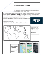 The 7 Continents and 5 Oceans