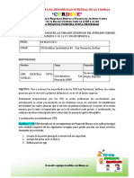 Informe de Unidades de Servicios San Fernando