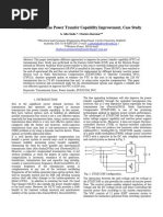 Transmission Line Power Transfer Capability Improvement, Case Study