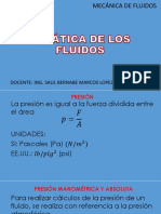 Estatica de Los Fluidos