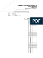 Formato de Calificación Sistematizada Del Caq