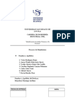 Contenido Del Trabajo de Identificación de Materiales