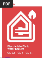 Electric Mini Tank Water Heaters GL 2.5 - GL 4 - GL 6+: Downloaded From Manuals Search Engine