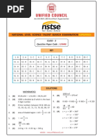 Unified Council: National Level Science Talent Search Examination