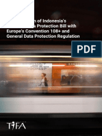 Yayasan Tifa - Preliminary Study - A Comparison of Indonesia's PDP Bill With CoE 108+ and GDPR