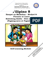 Filipino 8 SLMs 4th Quarter Module 8