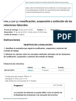 PAC3 (UF1) - Modificación, Suspensión y Extinción de Las Relaciones Laborales - MP7. Gestión de Recursos Humanos