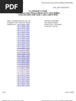 MINK v. CONTINENTAL AIRLINES, INC. Et Al Docket