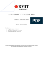 Assessment 1: Task Analysis: Members