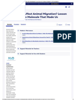 What Factors Affect Animal Migration - Lesson Plan - H2O - The Molecule That Made Us - PBS LearningMedia